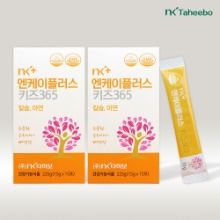 NK타히보 NK플러스 키즈365 칼슘 아연 젤리스틱 [1개월분] (20g X 15포 2BOX)